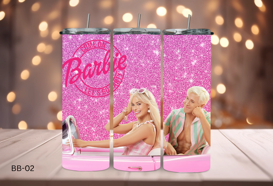 20oz Tumbler - Barbie - BB-02