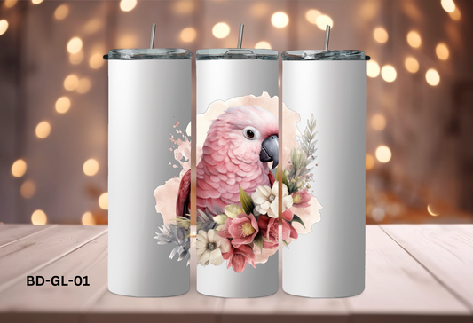 20oz (590mls) Tumbler - Bird - BD-GL-01