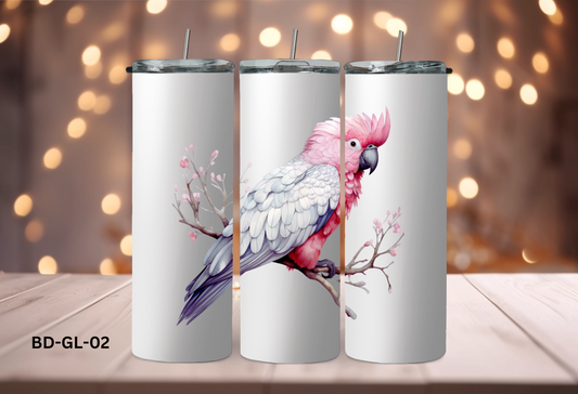 20oz (590mls) Tumbler - Bird - BD-GL-02