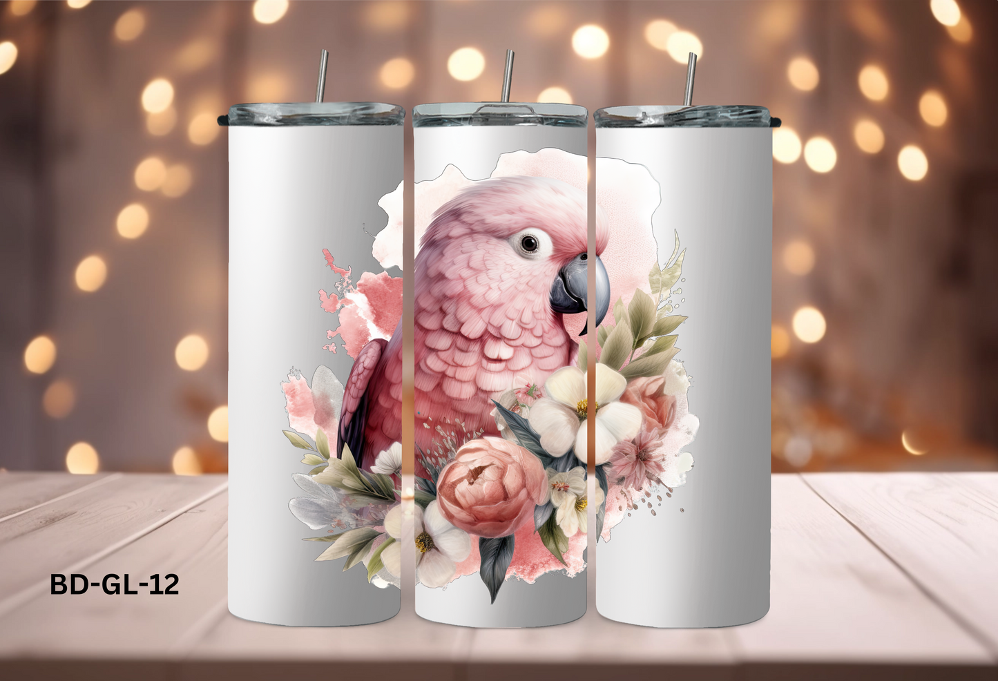 20oz (590mls) Tumbler - BIRDS - BD-GL-12