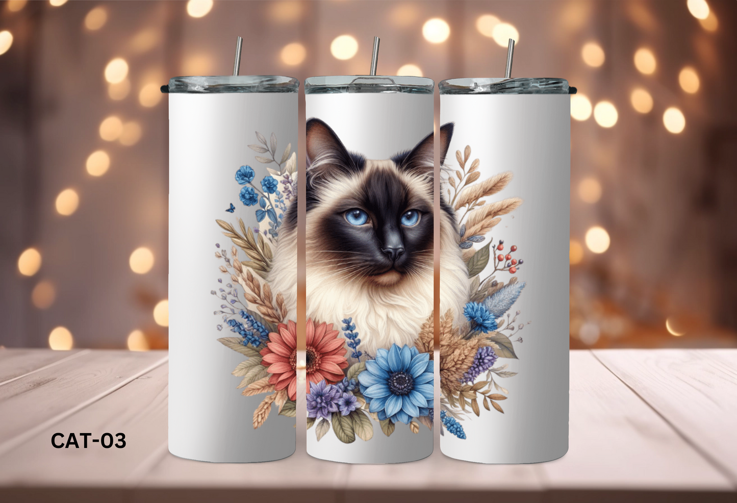 20oz (590mls) Tumbler - CATS - CAT-O3