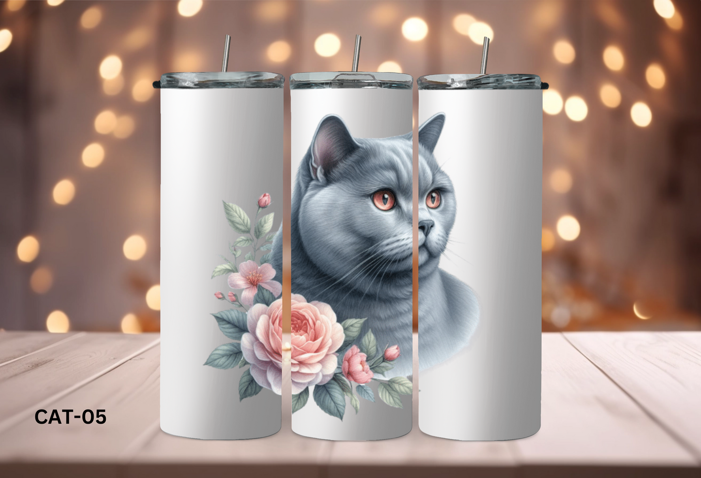 20oz (590mls) Tumbler - CATS - CAT-O5