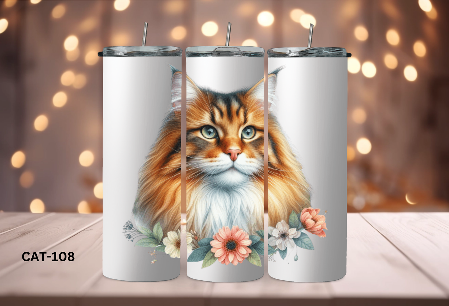 20oz (590mls) Tumbler - CATS - CAT-108