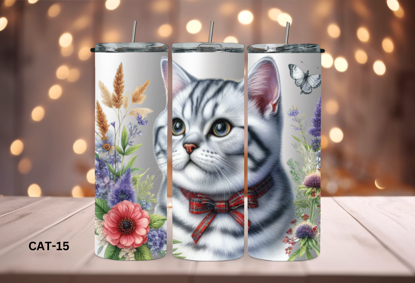 20oz (590mls) Tumbler - CATS - CAT-15