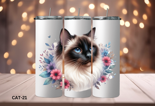 20oz (590mls) Tumbler - CATS - CAT-21