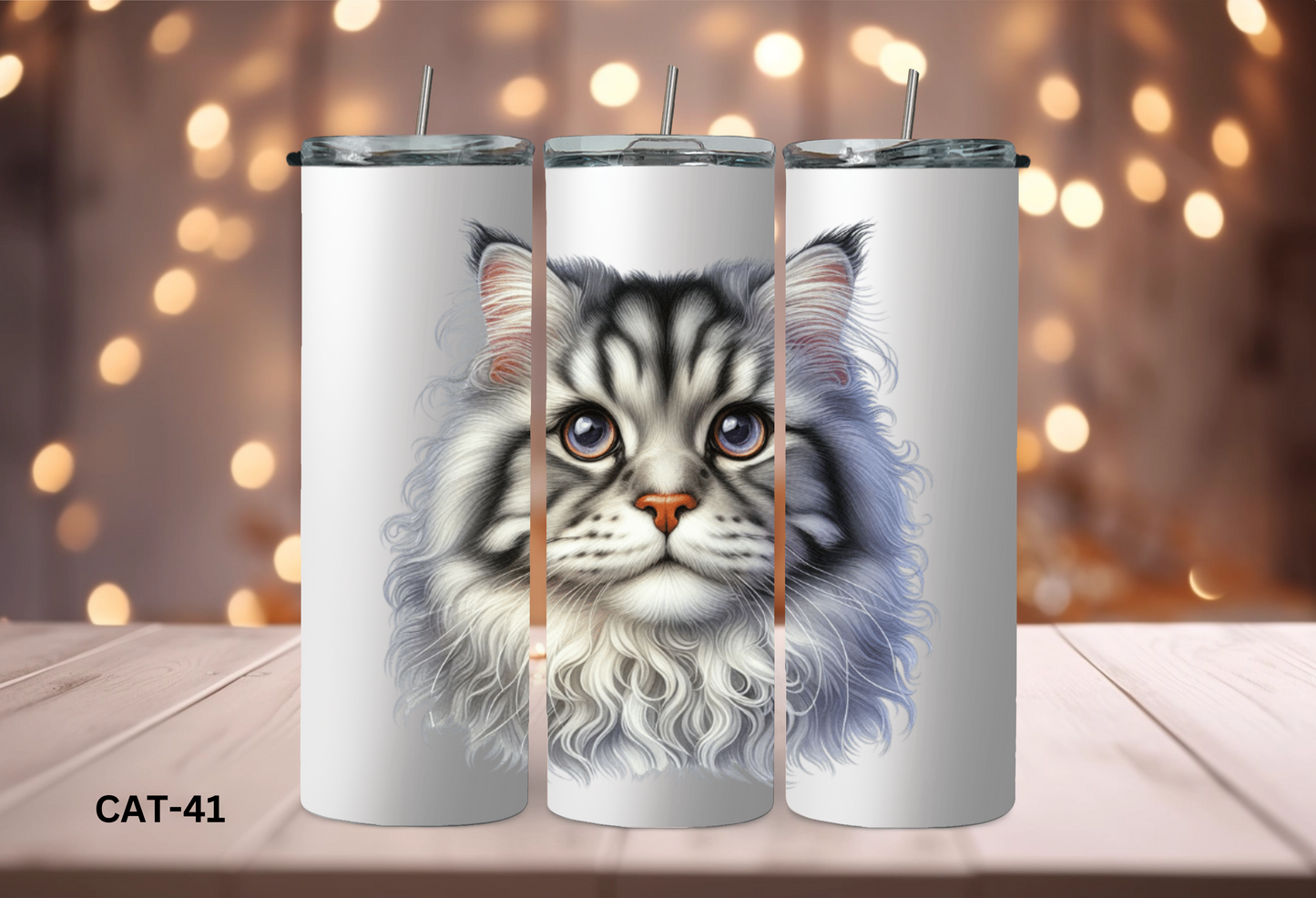 20oz (590mls) Tumbler - CATS - CAT-41