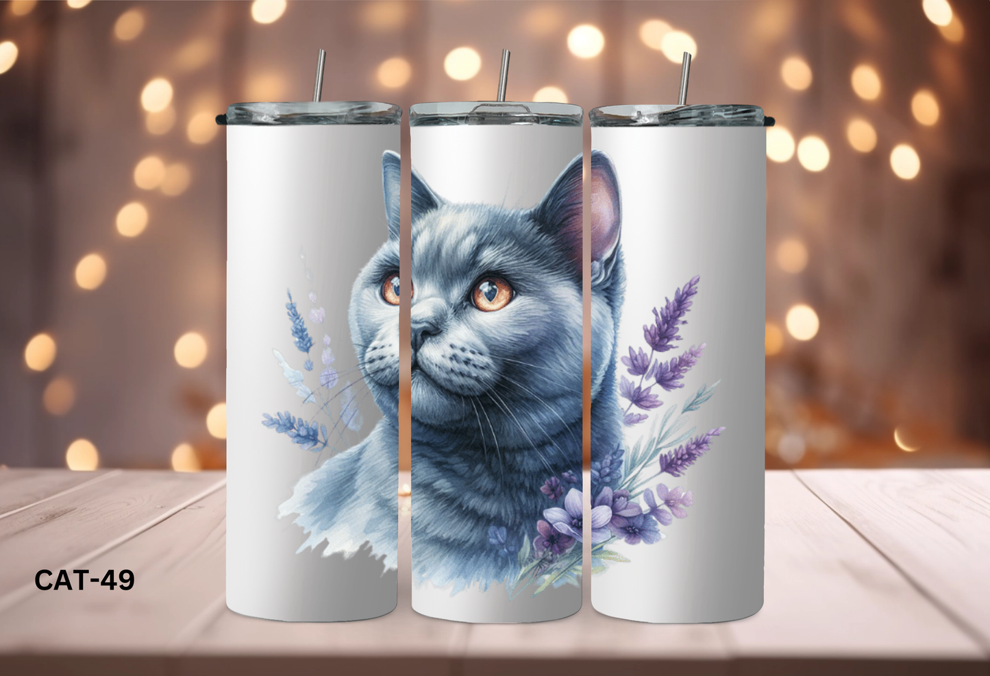 20oz (590mls) Tumbler - CATS - CAT-49