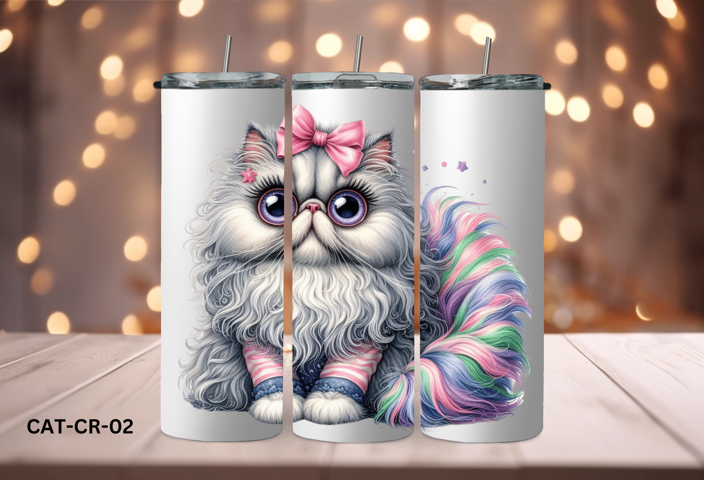 20oz (590mls) Tumbler - CATS - CR-02