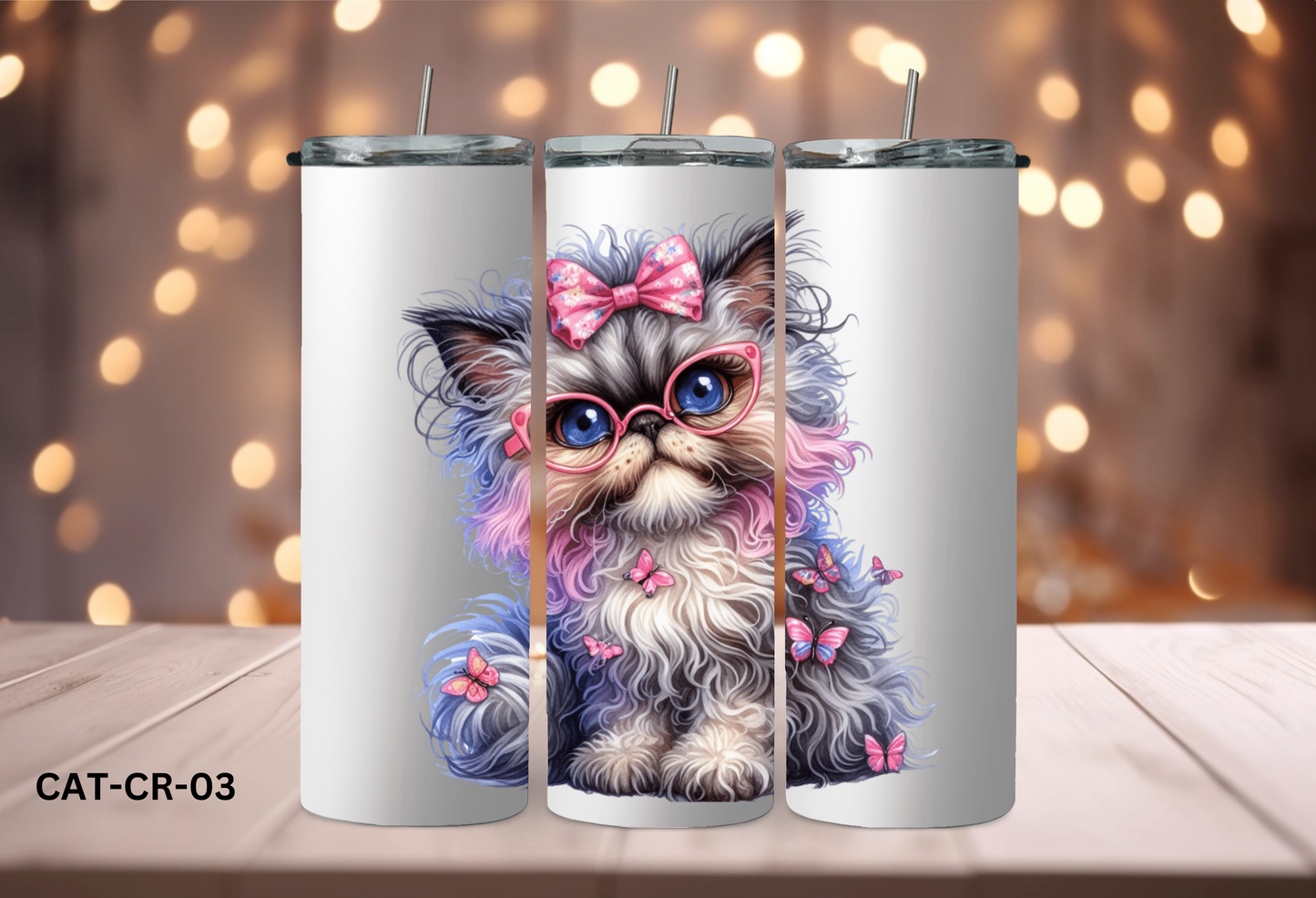 20oz (590mls) Tumbler - CATS - CR-03