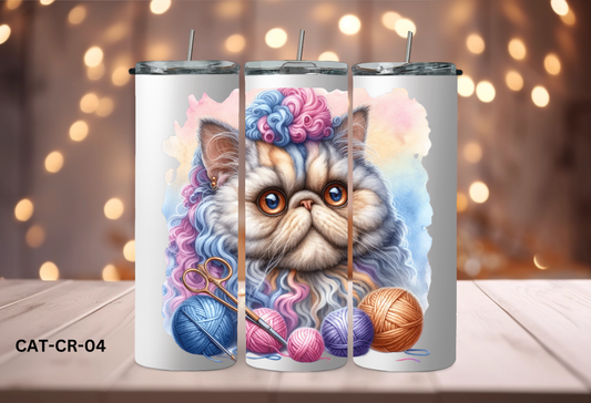 20oz (590mls) Tumbler - CATS - CR-04