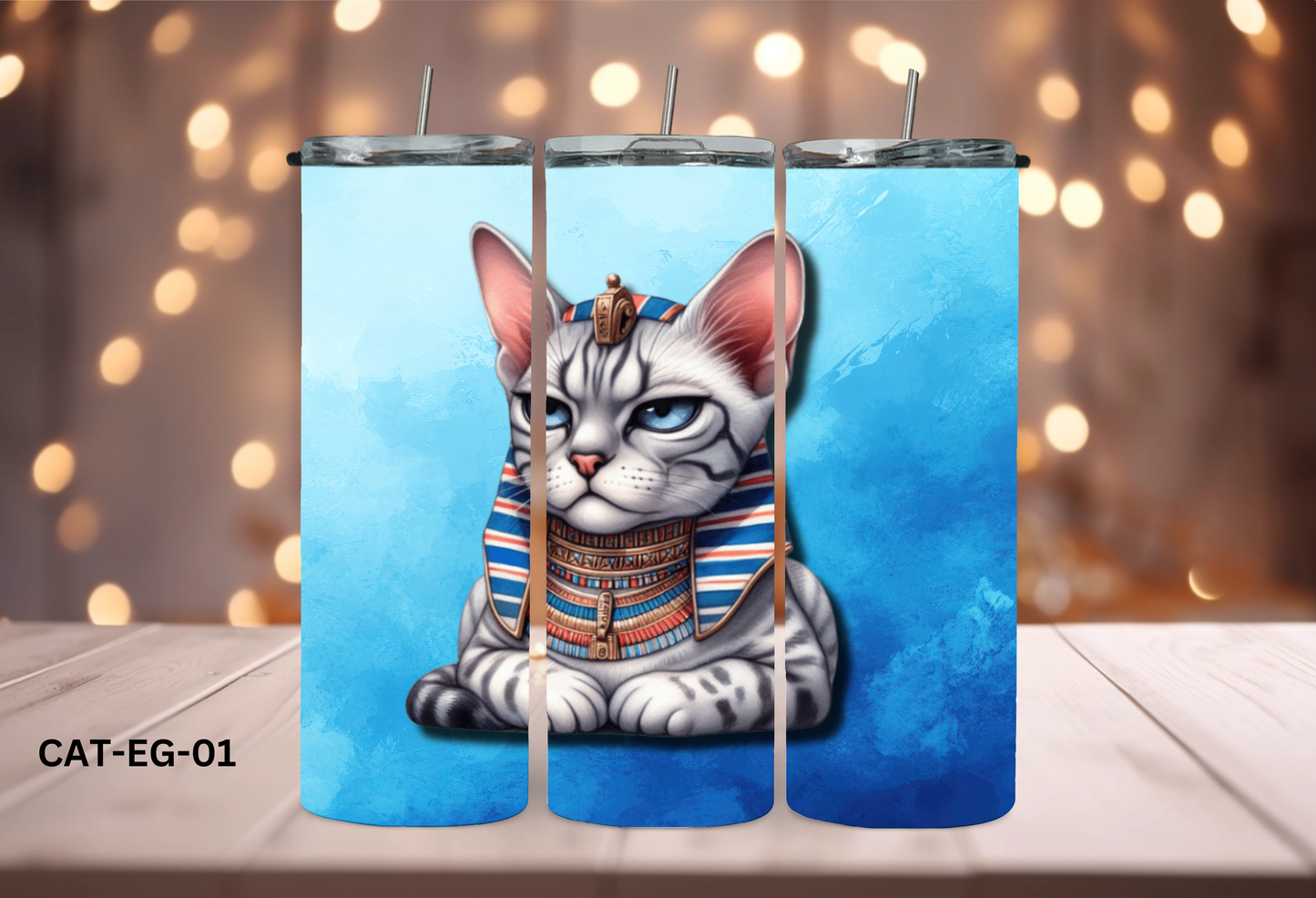 20oz (590mls) Tumbler - CATS - CAT-EG-01