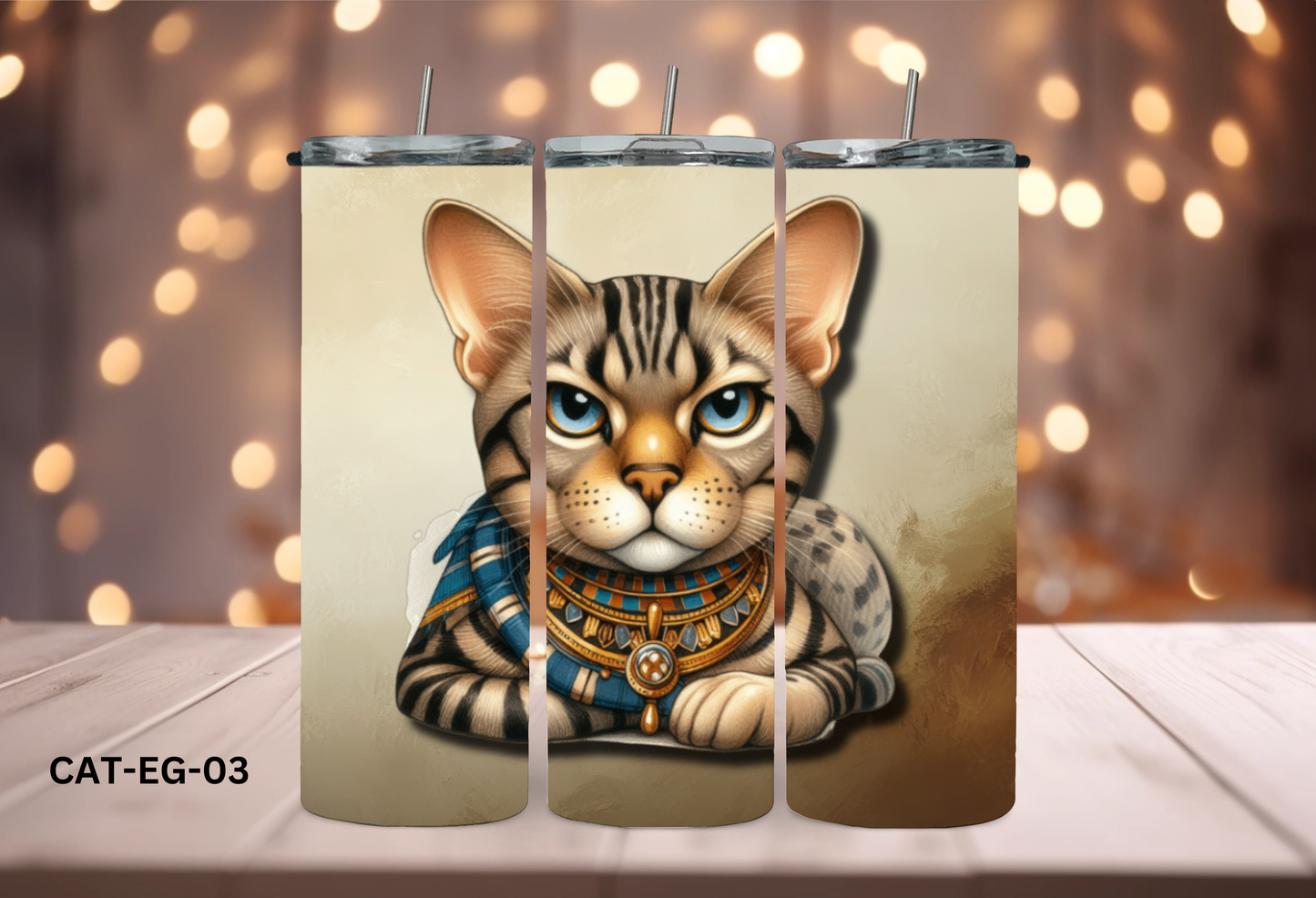 20oz (590mls) Tumbler - CATS - CAT-EG-03