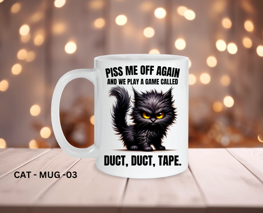 11oz Coffee Mug - CATS - MUG - 01