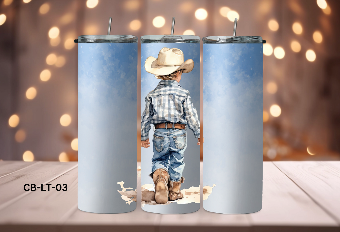 20oz (590mls) Tumbler - COWBOYS -CB-LT-03