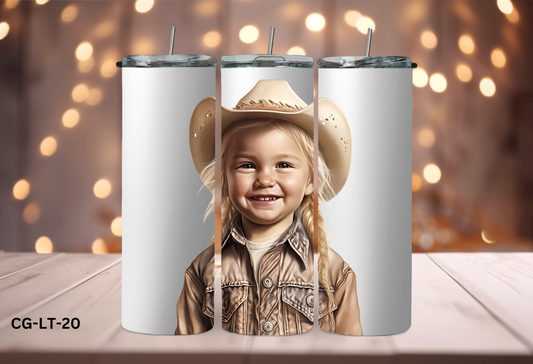 20oz (590mls) Tumbler - COWGIRL - CB-LT-20