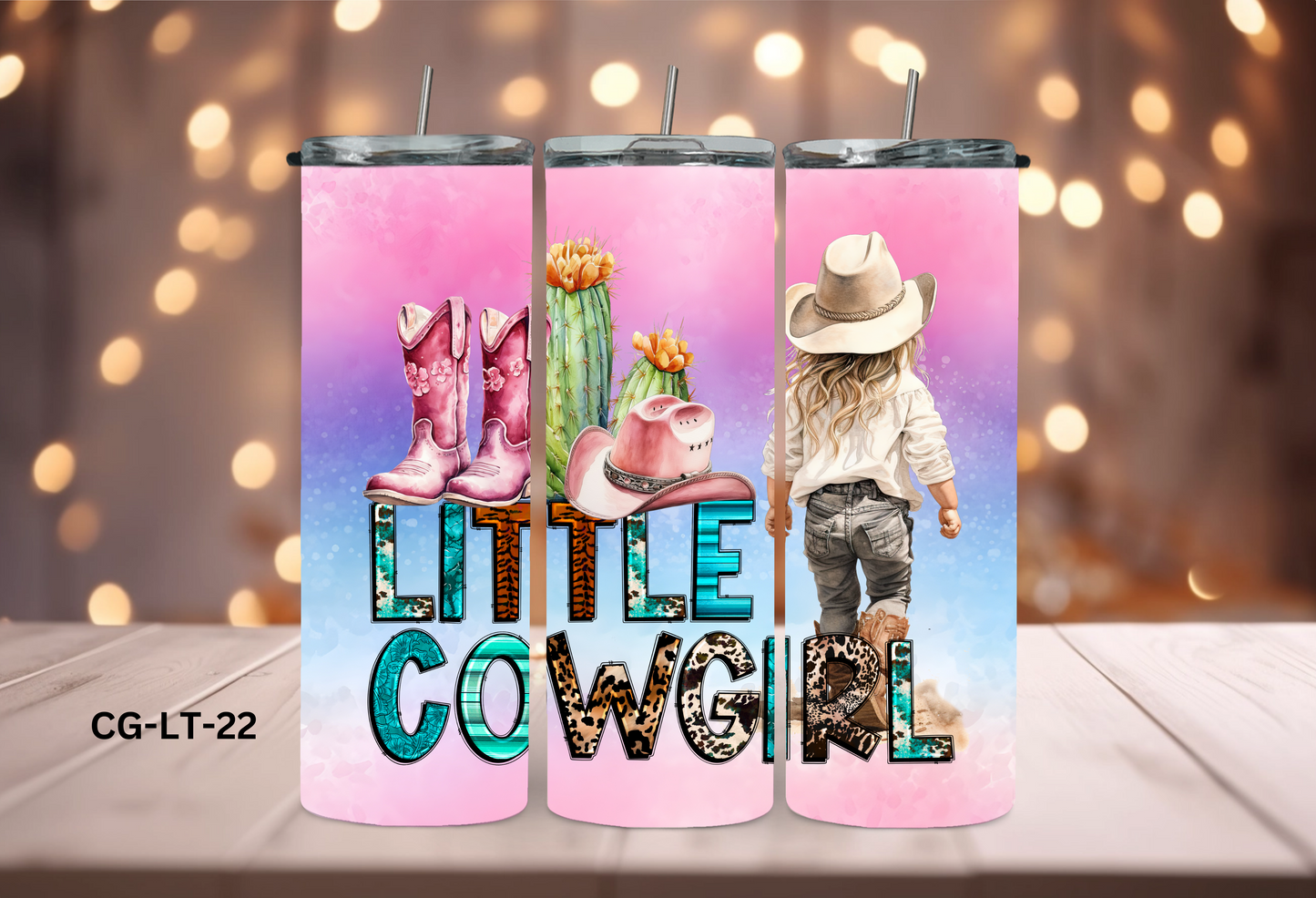 20oz (590mls) Tumbler - COWGIRL - CB-LT-22