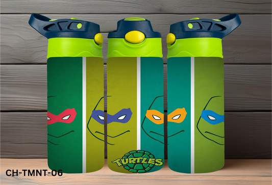 12oz Children's Drink Bottles - Teenage Mutant Ninja Turtles - CH-TMNT-06