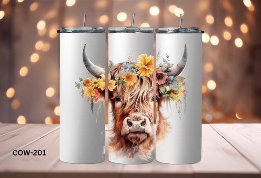 20oz (590mls) Tumbler - COW - COW-201