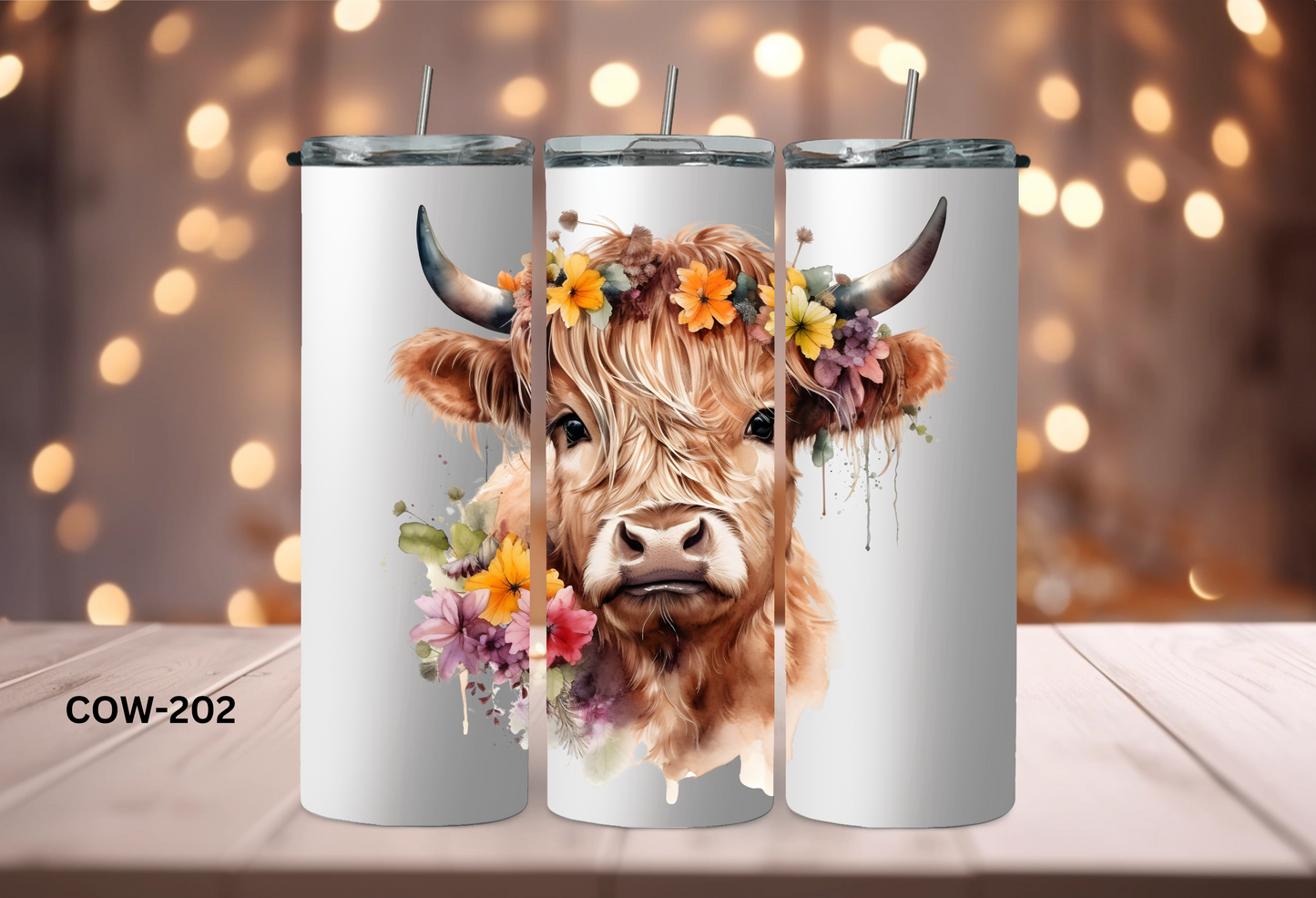 20oz (590mls) Tumbler - COW - COW-202