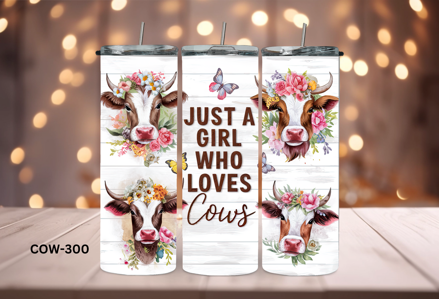 20oz (590mls) Tumbler - COW - COW-300