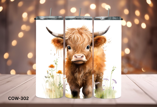 20oz (590mls) Tumbler - COW - COW-302