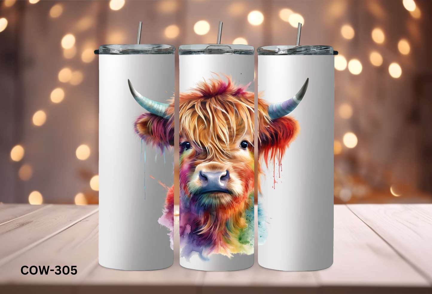 20oz (590mls) Tumbler - COW - COW-305