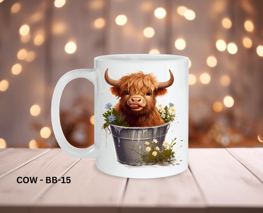 11oz Coffee Mug - COW - COW - BB-15