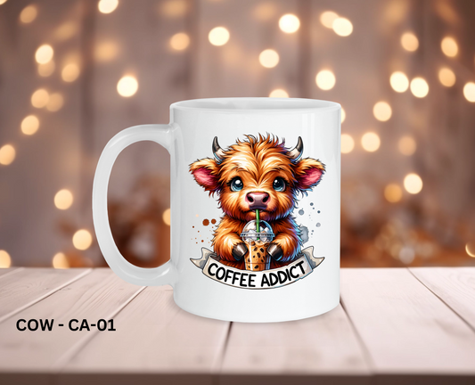 110z Coffee Mug - COW - COW - CA-01