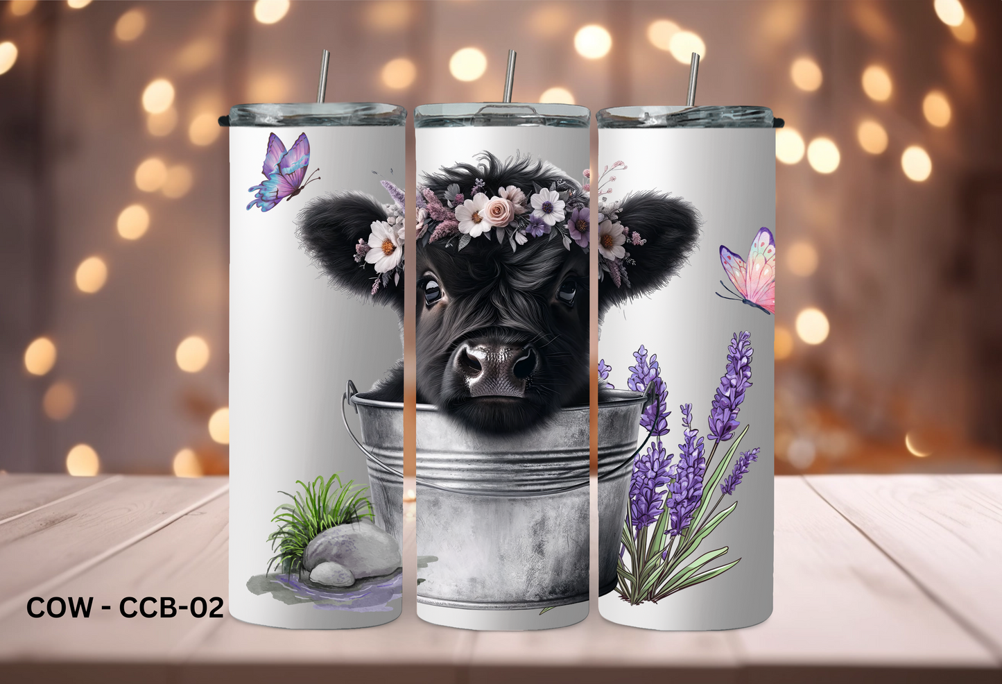 20oz (590mls) Tumbler - COW - COW - CCB-02