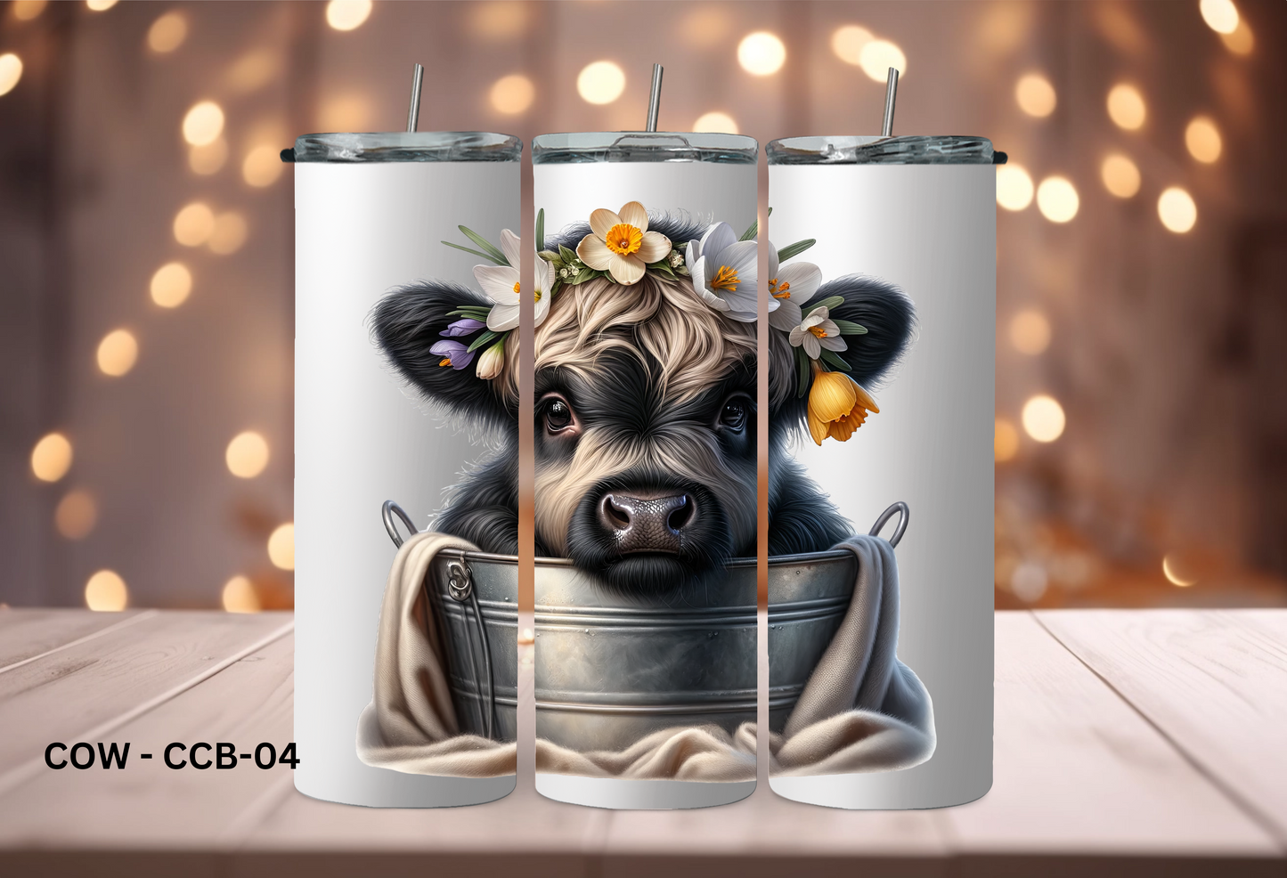 20oz (590mls) Tumbler - COW - COW - CCB-04