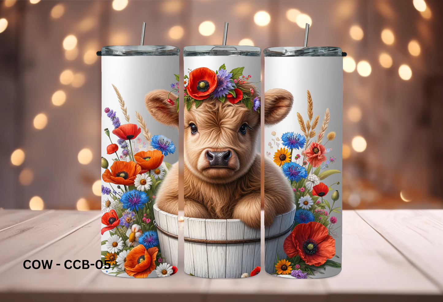 20oz (590mls) Tumbler - COW - COW - CCB-05