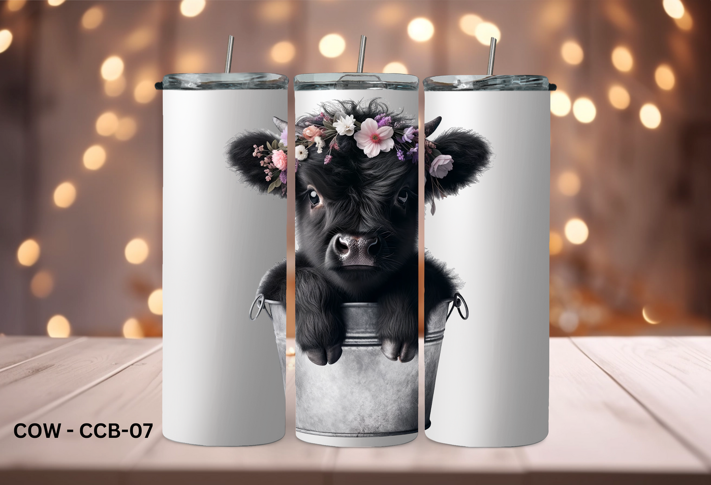 20oz (590mls) Tumbler - COW - COW - CCB-07