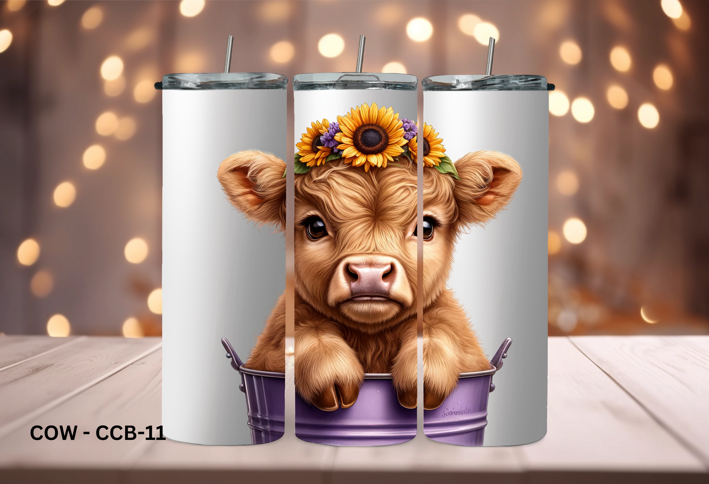 20oz (590mls) Tumbler - COW - COW - CCB-11