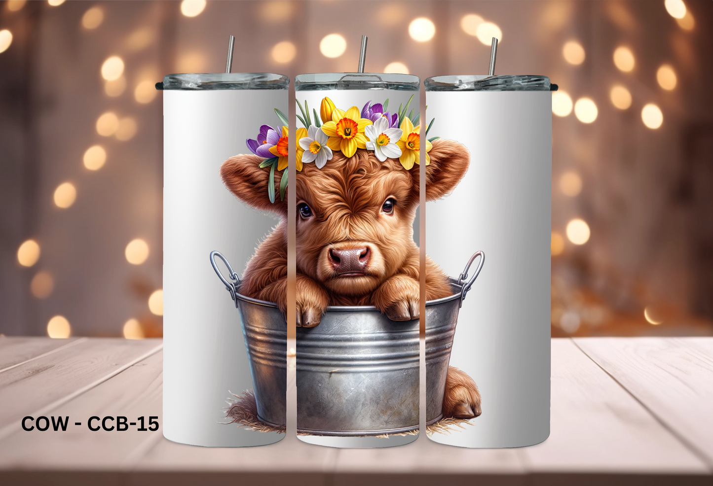 20oz (590mls) Tumbler - COW - COW - CCB-15