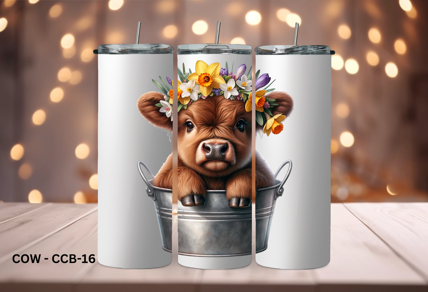 20oz (590mls) Tumbler - COW - COW - CCB-16