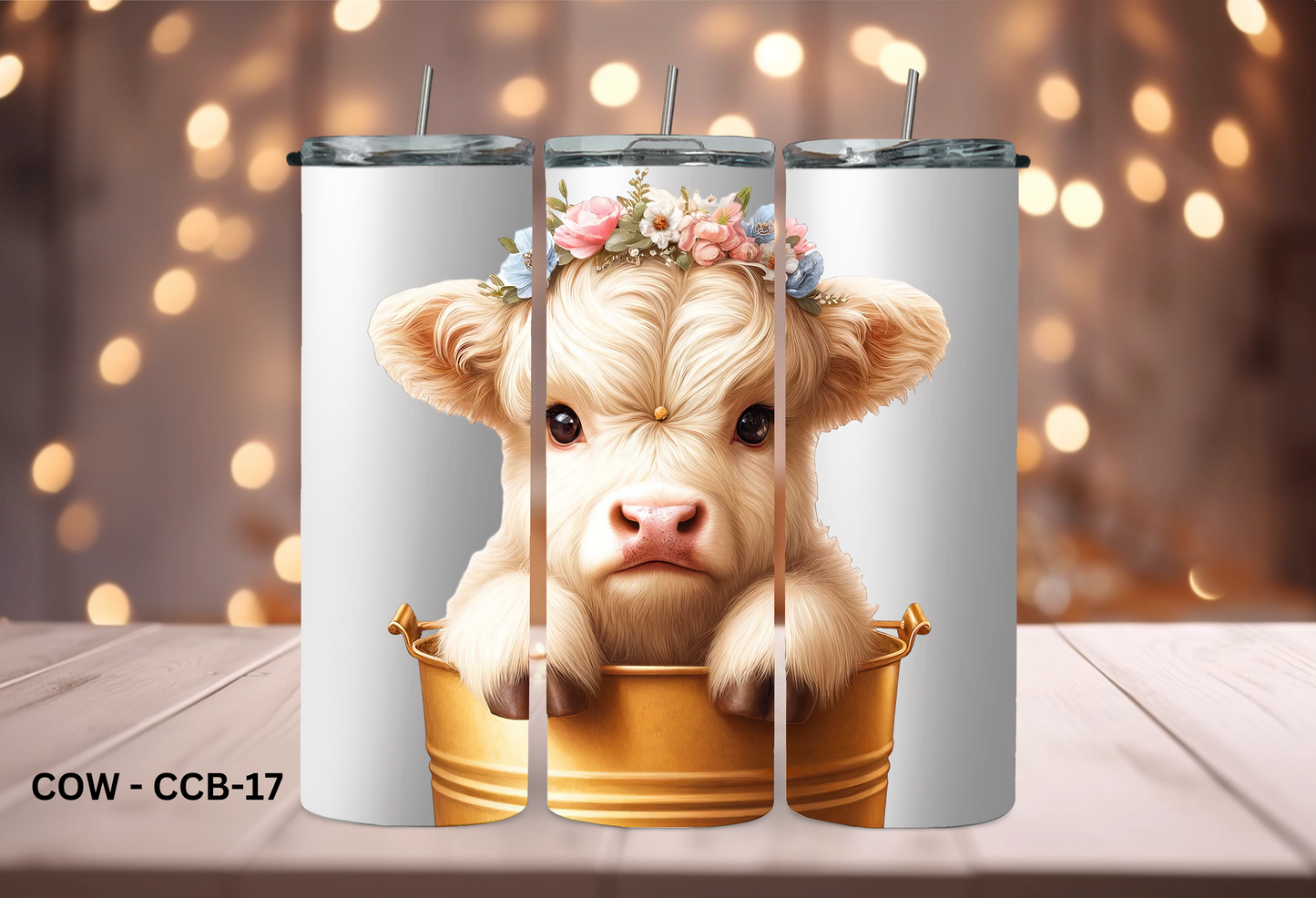 20oz (590mls) Tumbler - COW - COW - CCB-17