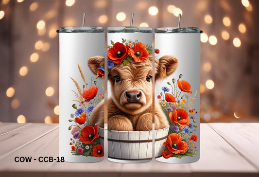 20oz (590mls) Tumbler - COW - COW - CCB-18