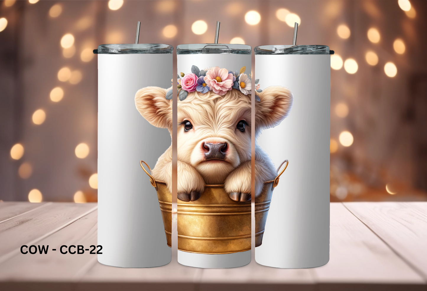 20oz (590mls) Tumbler - COW - COW - CCB-22