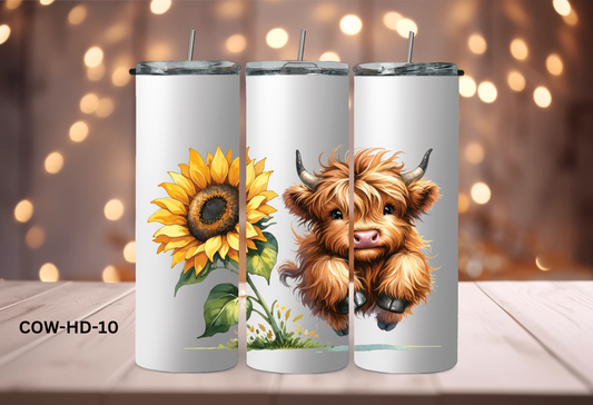 20oz (590mls) Tumbler - COW - COW-HD-10