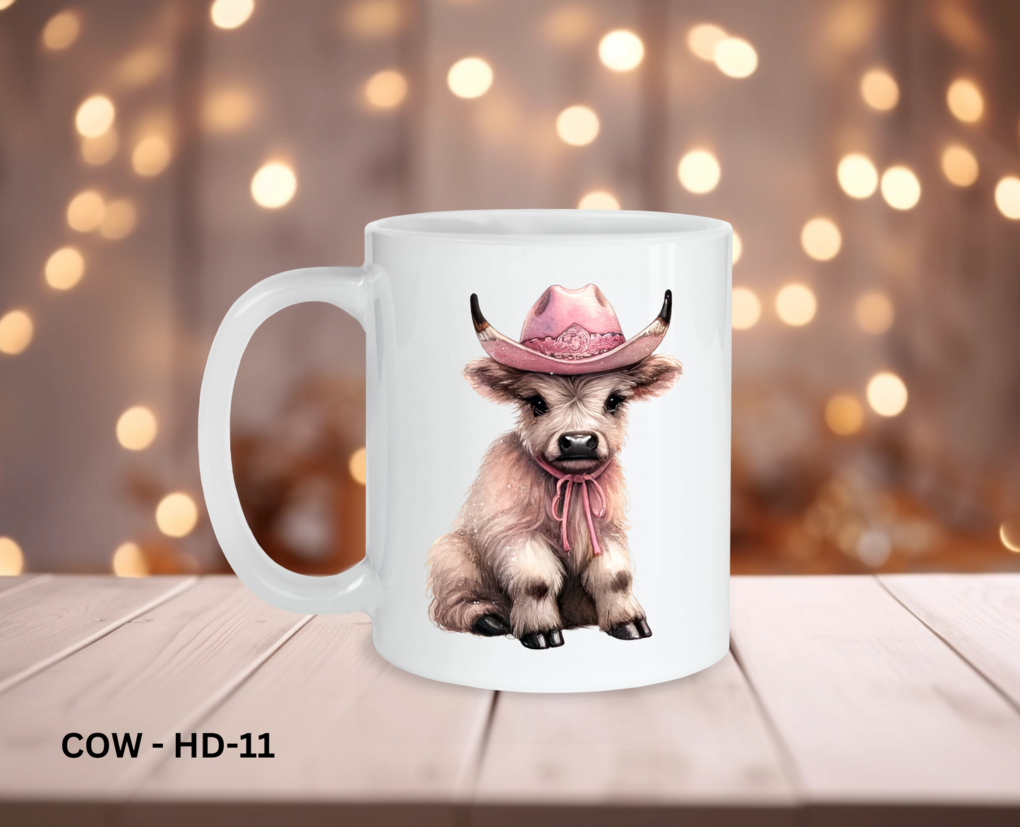 11oz Coffee Mug - COW - HD-11