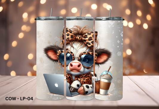 20oz (590mls) Tumbler - COW - COW - LP-04