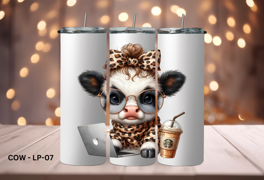 20oz (590mls) Tumbler - COW - COW - LP-07