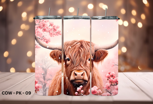 20oz (590mls) Tumbler - COW - COW - PK - 09