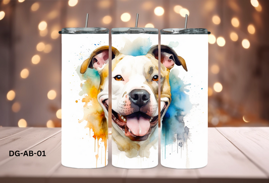 20oz (590mls) Tumbler - American Bulldog - DG-AB-01