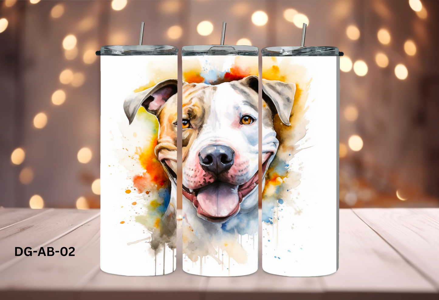 20oz Tumbler - American Bulldog - DG-AB-02