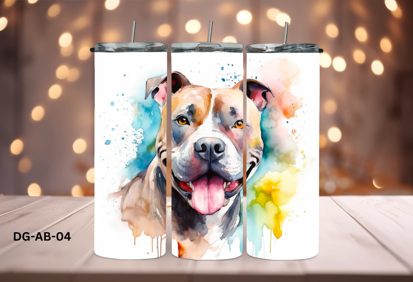 20oz Tumbler - American Bulldog - DG-AB-04