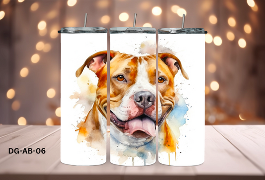 20oz (590mls) Tumbler - American Bulldog - DG-AB-06