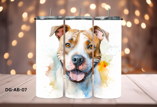 20oz Tumbler - American Bulldog - DG-AB-07