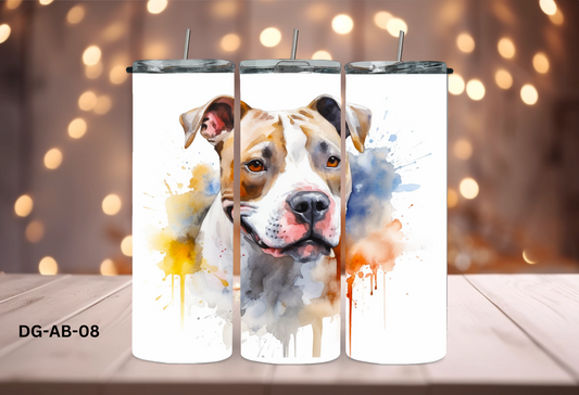 20oz (590mls) Tumbler - American Bulldog - DG-AB-08