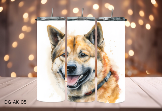 20oz Tumbler - Akita Inu - DG-AK-05